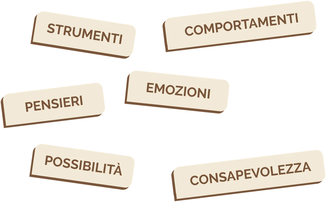 Strumenti, comportamenti, pensieri, emozioni, possibilità e consapevolezza